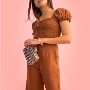 Faithfulll the brand linen jumpsuit SZ 10